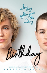 Birthday book cover