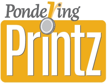 Pondering Printz logo