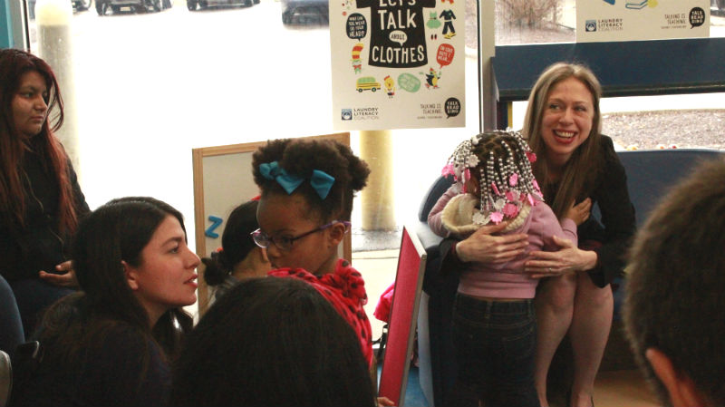 Early Literacy Space Opens in Chicago Laundromat