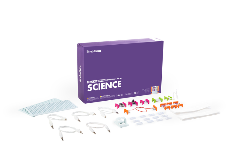 Refocused on Education, LittleBits Expands Grade, Subject Content for Its STEAM and Code Sets