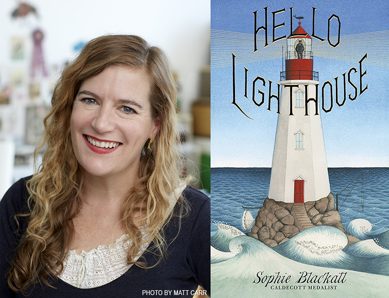 'Hello Lighthouse' Makes Sophie Blackall Two-Time Caldecott Winner