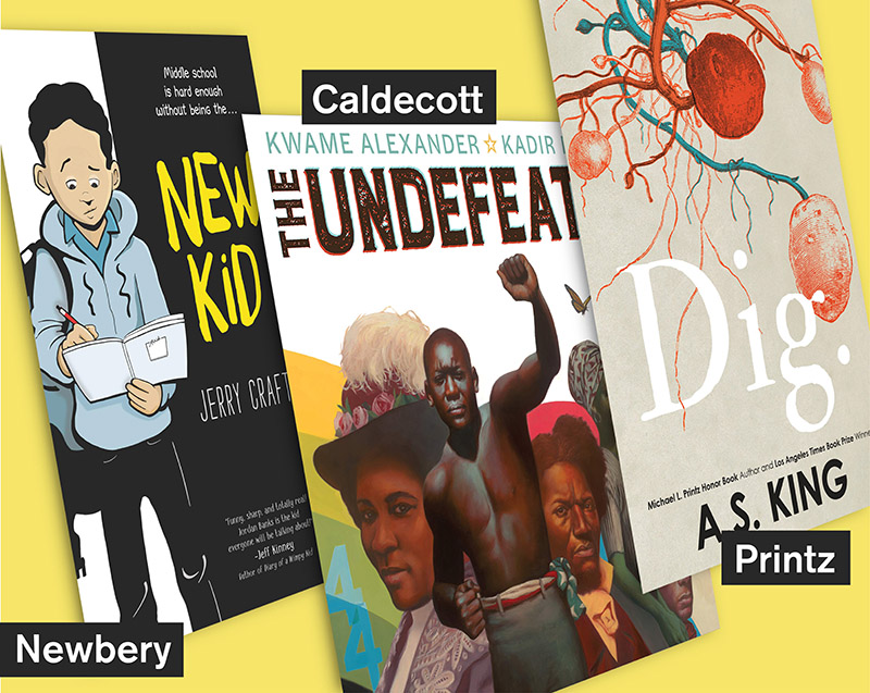 'New Kid' Makes History as First Graphic Novel To Win Newbery; Caldecott Goes To 'The Undefeated'
