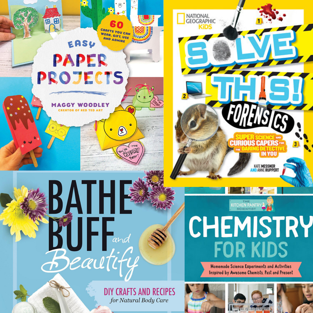 14 DIY & Crafts Books To Get Kids (and Grown-ups) Doing and Making | Summer Reading 2020