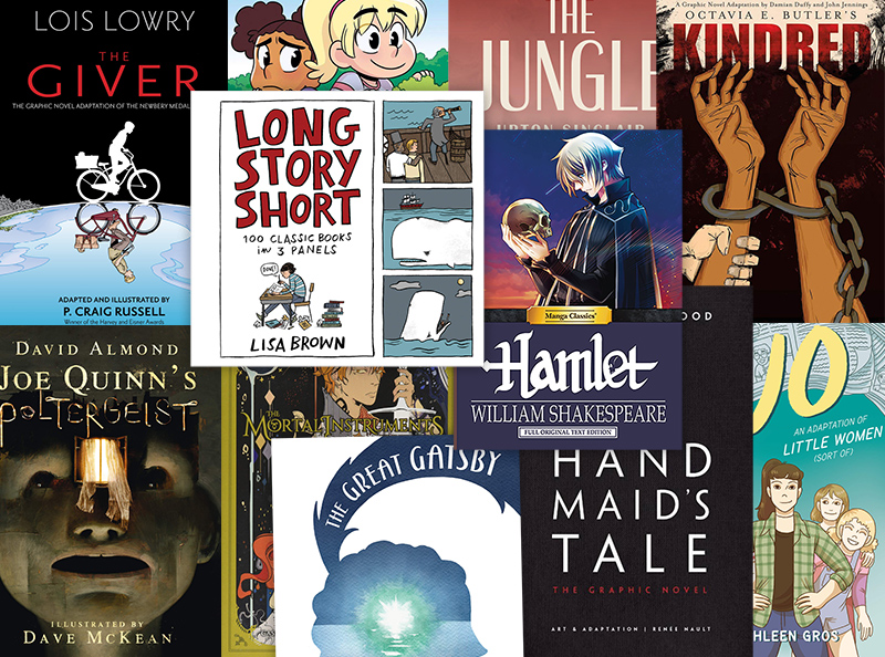 18 Superb Graphic Novel Adaptations for Kids and Teens