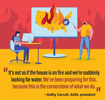 Kathy Carroll quote with graphic
