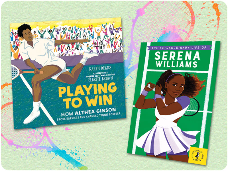 Game, Set, Match: Two Picture Books About Tennis Superstars