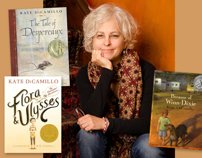 Kate DiCamillo and her Newbery titles