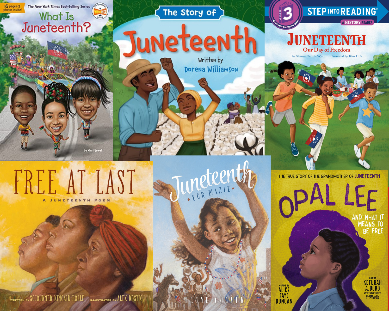 7 Titles to Teach Young Children About Juneteenth