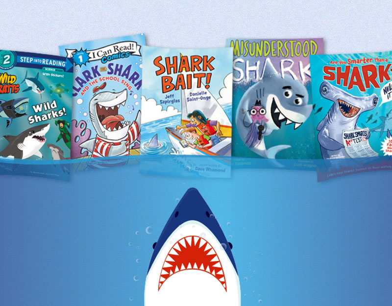 Shark Week! Here Are 20 Titles for Young Readers to Get Excited About