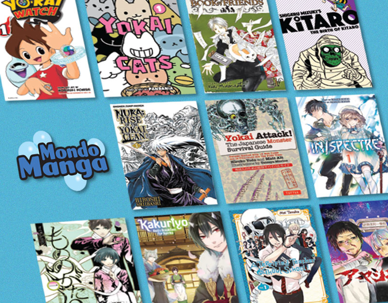 Many Shapes and Moods of Yokai Inhabit Manga