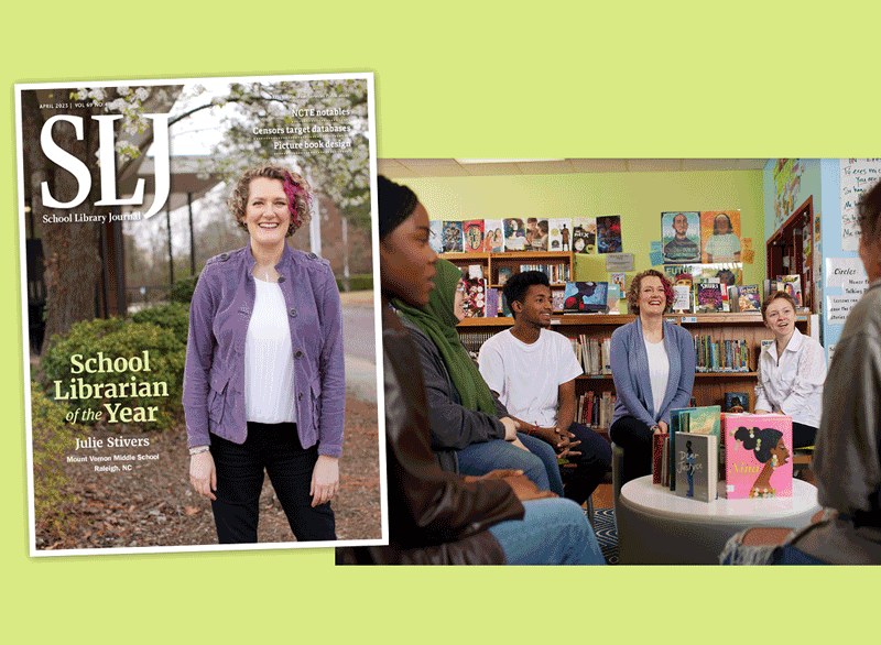 Julie Stivers: Creating a Place to Read and Thrive | 2023 School Librarian of the Year