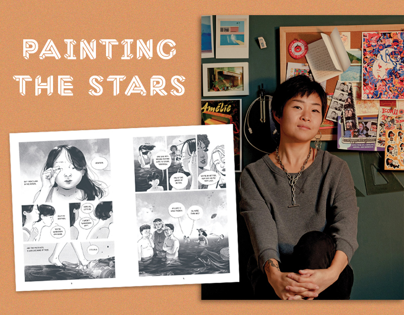 Deb JJ Lee: A Graphic Memoir About “Maintaining Tricky Relationships and Healing” Marks a Bold Debut | SLJ 2023 Stars