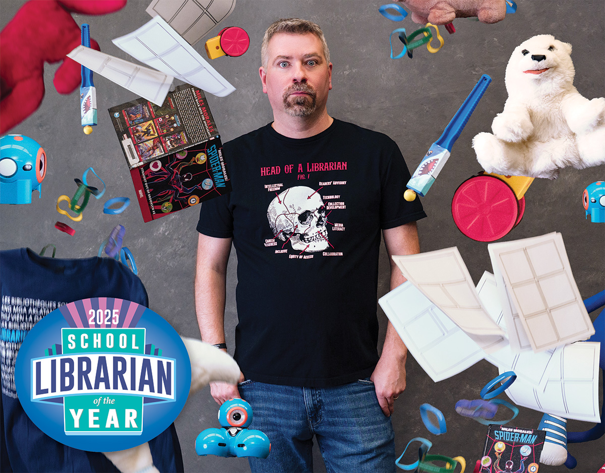 Tim Jones: From Comedy to Community | 2025 School Librarian of the Year