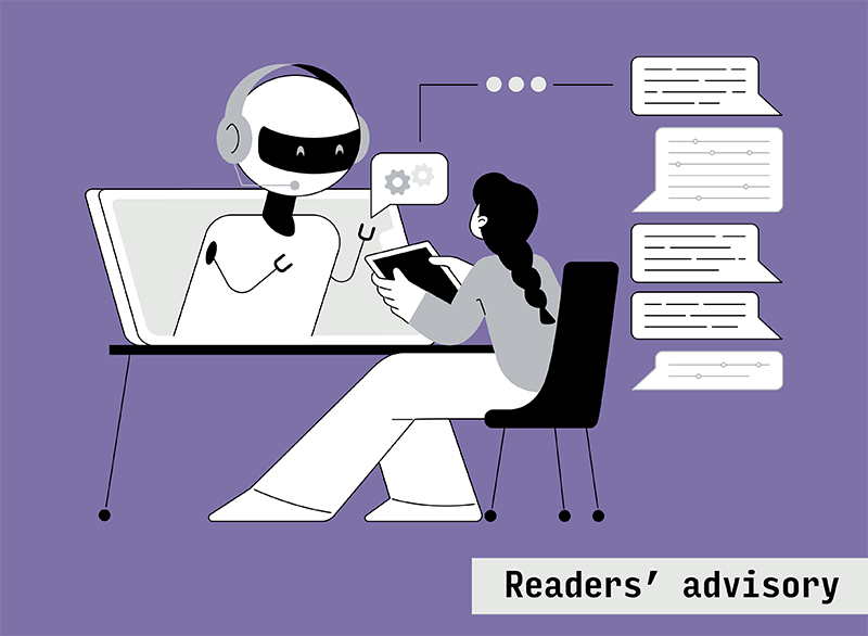 AI for the Library: Readers' Advisory Tasks