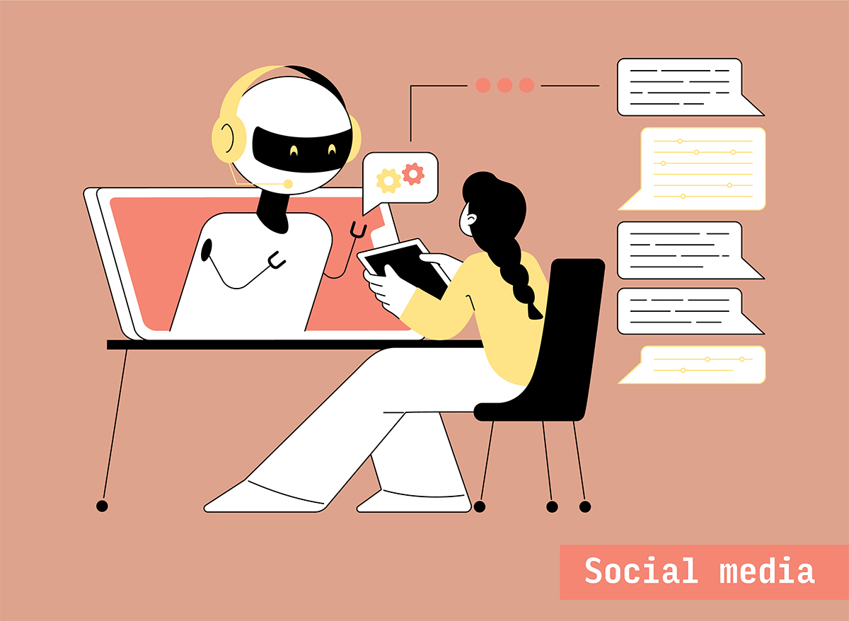 AI in the Library: Social Media Posts