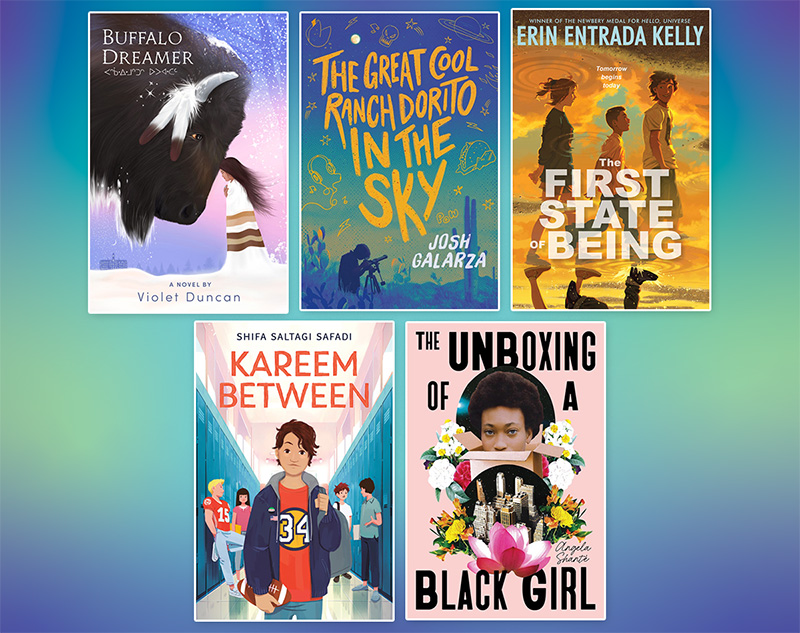 SLJ’s Reviews of the 2024 National Book Award for Young People’s Literature Finalists