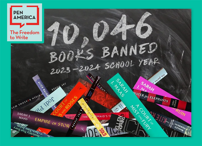 PEN America Reports Nearly 200 Percent Rise in Book Bans Last School Year; Launches Searchable Database