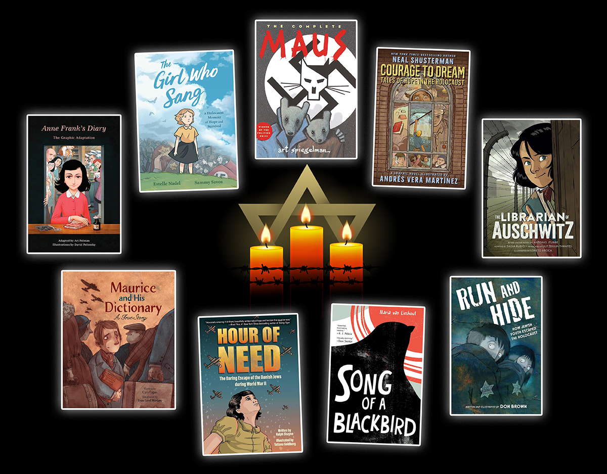 9 Middle Grade & YA Graphic Novels About the Holocaust