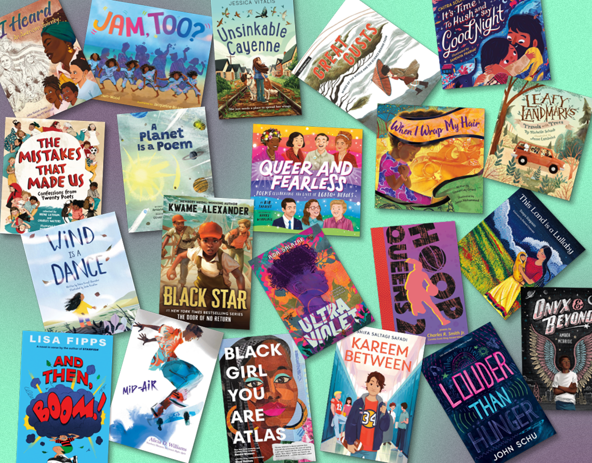 NCTE's 2025 Notable Poetry Books and Verse Novels for Children