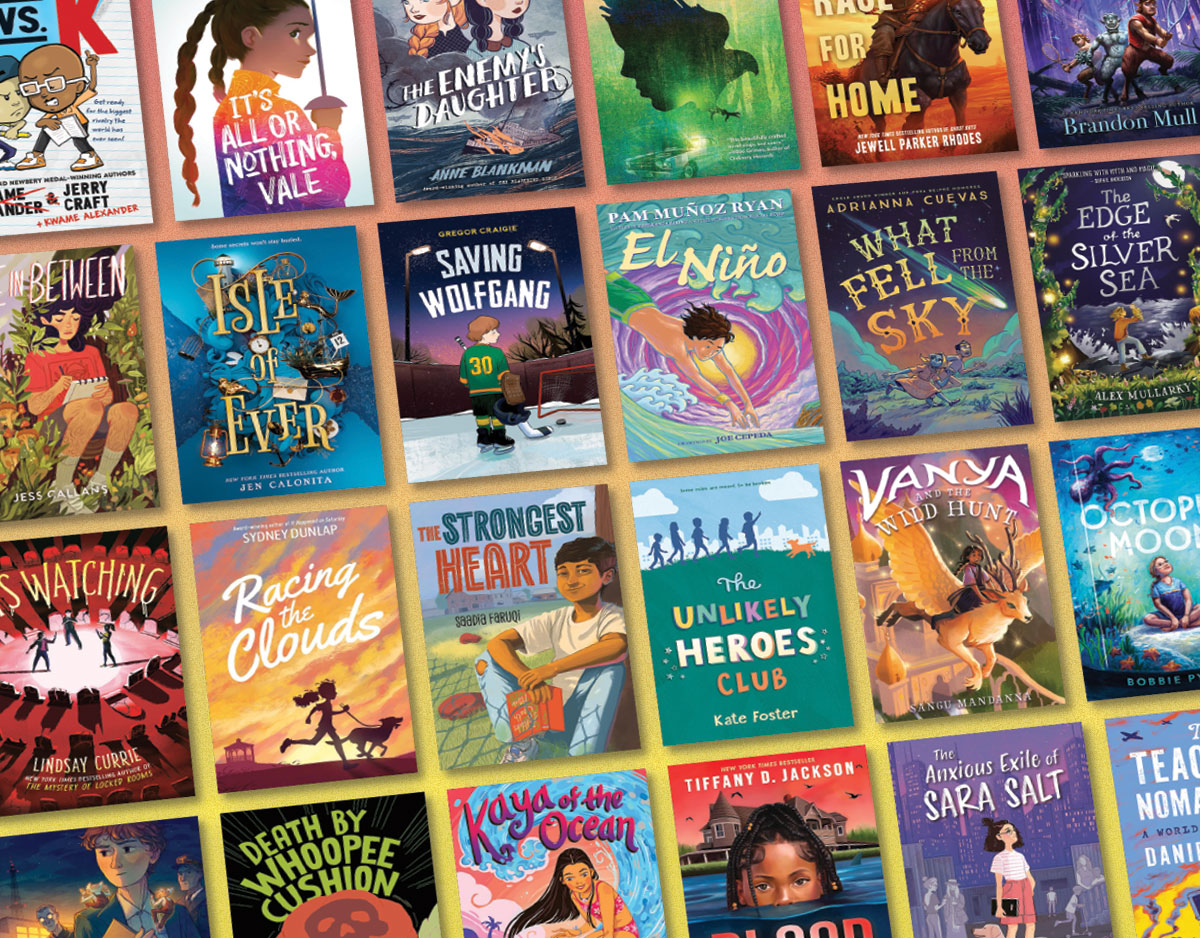 42 Stellar Middle Grade & Hi-Lo Titles | SLJ 2025 Stars So Far