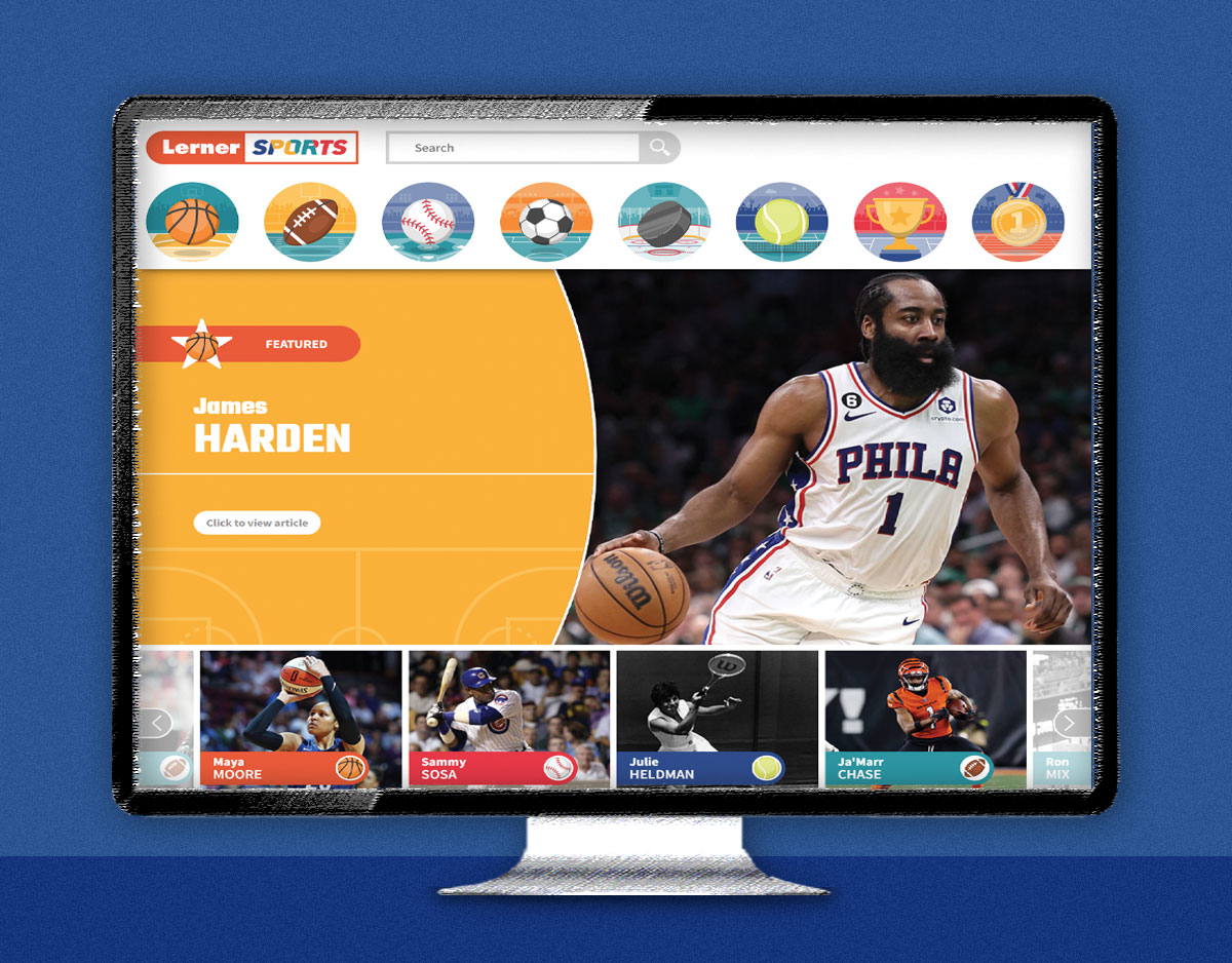 SLJ Reviews the Lerner Sports Database