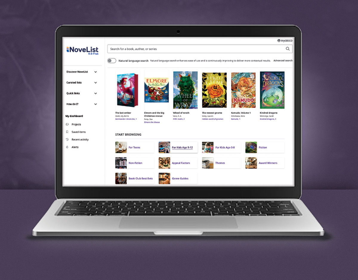 SLJ Reviews NoveList K-8 Plus Database