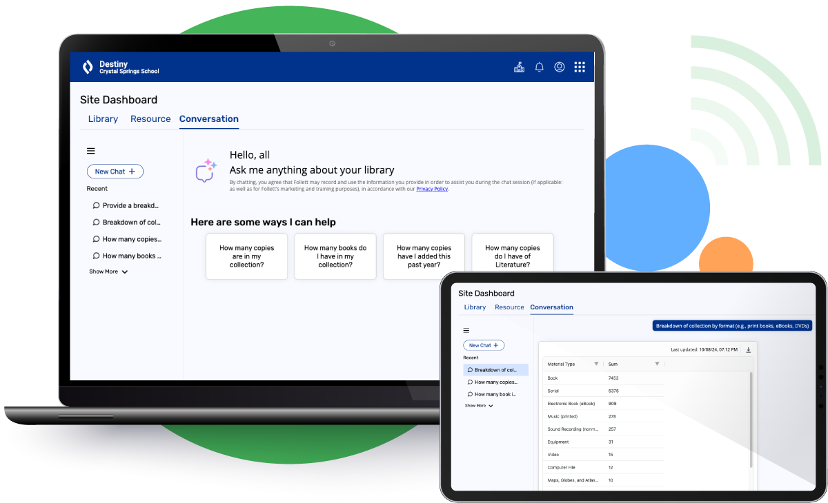 Follett Software Launches AI Features for Destiny