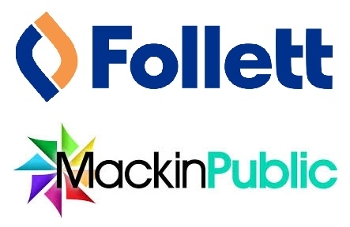 Follett and MackinPublic logos