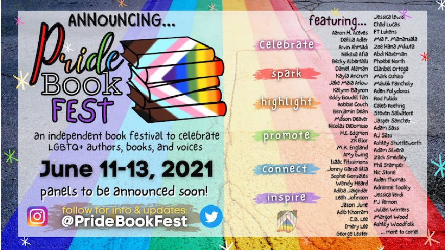 Inaugural Pride Book Fest Set for June