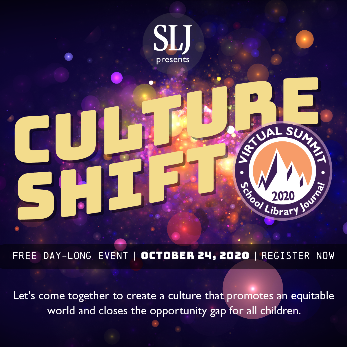 Addressing a Needed Element in Events, SLJ Summit 2020 Will Enable Attendees To Gather and Advance Ideas in Guided Conversations