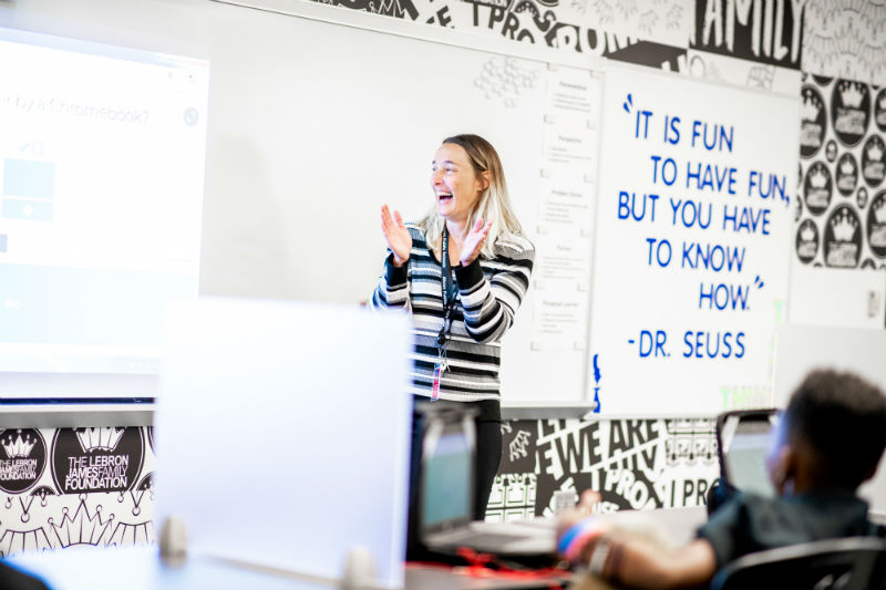 Life as the Teacher Librarian at LeBron James's I PROMISE School